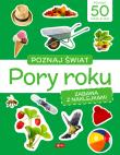 Poznaj świat. Zabawa z naklejkami. Pory roku. Autor: Opracowanie zbiorowe. Dadada.pl Okładka książki Poznaj świat. Zabawa z naklejkami. Pory roku