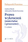 Prawo wykroczeń materialne i procesowe. Autor: Marek-Ossowska Aleksandra. Dadada.pl Okładka książki Prawo wykroczeń materialne i procesowe