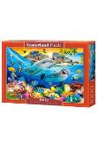 Opakowanie Puzzle 1000 Delfiny w tropikach C-104611-2