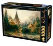 Opakowanie Puzzle 1000 Francois Boucher,Krajobraz z wioską