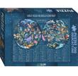Puzzle 200 - Mapa Nieba Młodego Odkrywcy. Wydawca: Artglob. Dadada.pl Opakowanie Puzzle 200 - Mapa Nieba Młodego Odkrywcy