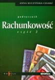 Rachunkowośc cz.2  DIFIN. Autor: Kuczyńska-Cesarz Anna. Dadada.pl Okładka książki Rachunkowośc cz.2  DIFIN