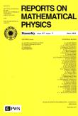 Opakowanie Reports On Mathematical Physics 87/3