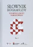 Okładka książki Słownik biograficzny polskiego obozu narod. T.2