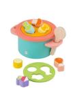 Opakowanie Sorter dla dzieci Garnek drewniany