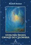 Stosunek świata gwiazd do człowieka w.2. Autor: Rudolf Steiner. Dadada.pl Okładka książki Stosunek świata gwiazd do człowieka w.2
