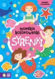 Syrenki. Morskie kolorowanki. Autor: Opracowanie zbiorowe. Dadada.pl Okładka książki Syrenki. Morskie kolorowanki