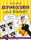 Okładka książki Zły Kocurek rysuje komiksy i Ty też możesz - uszkodzone