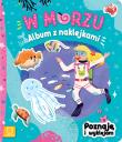 Okładka książki Album z naklejkami. W morzu
