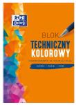 Opakowanie Blok techniczny A3/10K 225G kolor (10szt) OXFORD