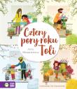 Cztery pory roku Toli. Autor: Anna Włodarkiewicz. Dadada.pl Okładka książki Cztery pory roku Toli