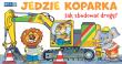 Okładka książki Jedzie koparka – rozkładanka. Jak zbudować drogę?