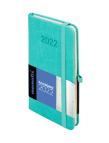 Opakowanie Kalendarz 2022 Memo A6 turkusowy TDW ANTRA