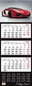 Opakowanie Kalendarz 2022 trójdzielny Premium Car