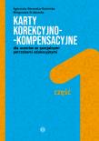 Karty korekcyjno-kompensacyjne cz.1. Autor: Agnieszka Borowska-Kociemba, Małgorzata Krukowska. Dadada.pl Okładka książki Karty korekcyjno-kompensacyjne cz.1