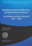 Okładka książki Kodeks postępowania administracyjnego po...