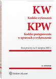 Okładka książki Kodeks wykroczeń. Kodeks postępowania w sprawach o wykroczenia. Przepisy   Stan prawny: 11.08.2021 wyd. 22