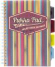 Opakowanie Kołonotes B5 Project Book Americano kratka 100str. żółty, Pukka Pad