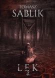 Lęk. Autor: Tomasz Sablik. Dadada.pl Okładka książki Lęk