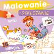 Malowanie-doklejanie. Kotki. Autor: WYDAWNICTWO SKRZAT. Dadada.pl Okładka książki Malowanie-doklejanie. Kotki