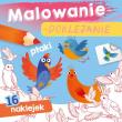 Malowanie-doklejanie. Ptaki. Autor: WYDAWNICTWO SKRZAT. Dadada.pl Okładka książki Malowanie-doklejanie. Ptaki