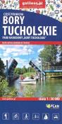 Mapa - Bory Tucholskie-część północna-PN. Autor: Opracowanie zbiorowe. Dadada.pl Okładka książki Mapa - Bory Tucholskie-część północna-PN