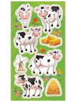 Opakowanie Naklejki Krówki