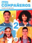 Nuevo Companeros 2 Cuaderno de ejercicios. Autor: Castro Viúdez Francisca, Díez Ignacio Rodero, Sardinero Francos Carmen, Rebollo Begona. Dadada.pl Okładka książki Nuevo Companeros 2 Cuaderno de ejercicios