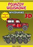 Pojazdy wojskowe wycinanki 3 D. Autor: Tonder Krzysztof. Dadada.pl Okładka książki Pojazdy wojskowe wycinanki 3 D