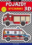 Pojazdy wycinanki 3 D. Autor: Tonder Krzysztof. Dadada.pl Okładka książki Pojazdy wycinanki 3 D