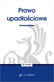 Prawo upadłościowe wyd. 36. Autor: Opracowanie zbiorowe. Dadada.pl Okładka książki Prawo upadłościowe wyd. 36