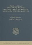 Okładka książki Problematyka kwalifikacji prawnej...