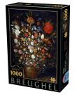 Opakowanie Puzzle 1000 Brueghel, Kwiaty w drewnianym naczyniu