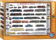 Opakowanie Puzzle 1000 History of Trains 6000-0251