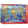 Opakowanie Puzzle 2000 Crazy World 8220-5343