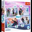 Opakowanie Puzzle 4w1 Magia w lesie Frozen 2 34398