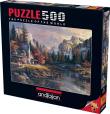 Opakowanie Puzzle 500 Chata w górach