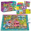 Opakowanie Puzzle 54 z grą edukacyjną i lupą Detective candy fair RK1080-06