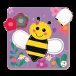 Opakowanie Puzzle Sorter mini 5 elementów Pszczoła DOP300358