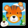 Opakowanie Puzzle Sorter mini 5 elementów Tygrys DOP300351