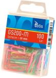 Opakowanie Spinacze okrągłe kolorowe 28mm 100szt. GS200-M