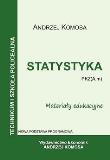 Statystyka. Materiały edukacyjne. Autor: Andrzej Komosa. Dadada.pl Okładka książki Statystyka. Materiały edukacyjne
