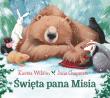 Święta pana Misia. Autor: Karma Wilson. Dadada.pl Okładka książki Święta pana Misia