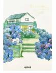 Opakowanie Szkicownik B5/100K Dom i hortensje