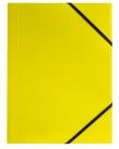 Opakowanie Teczka A4 kart. z gumką nar. limon (6szt) BT600-Y