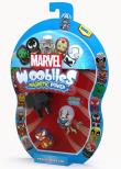 Opakowanie Wooblies Marvel + 2 figurki + wyrzutnia
