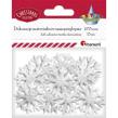 Opakowanie Dekoracje samoprzylepne płatki białe śniegu 15szt