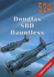 Douglas SBD Dauntless 524. Autor: Janusz Ledwoch, Burdowicz-Nowicki Jacek. Dadada.pl Okładka książki Douglas SBD Dauntless 524