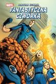 Fantastyczna Czwórka T.1. Autor: Jonathan Hickman. Dadada.pl Okładka książki Fantastyczna Czwórka T.1