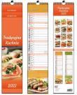 Opakowanie Kalendarz 2022 paskowy 13 planszowy Kuchnia
